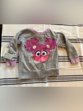 Sesame Street Grey Sweatshirt with Abby  Graphic